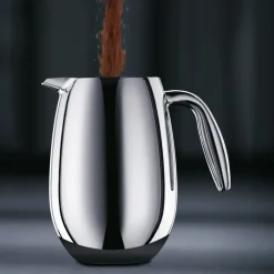 Bodum Columbia coffee press shiny, 8 cups Silver-coloured