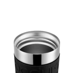 Bodum Travel press mug chrome, Black Best