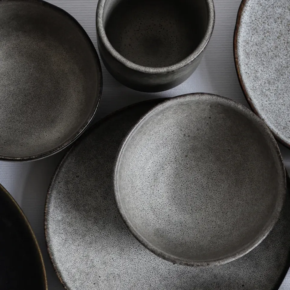 Tell Me More Bon small plate Ø17 cm, Stone goods Grey Sale