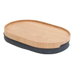 Bosign Knee tray curveline medium 26x39 cm, willow Brown Sale