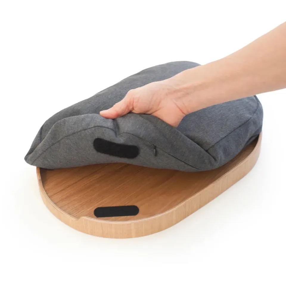 Bosign Knee tray curveline medium 26x39 cm, willow Brown Sale