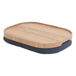 Bosign Knee tray curveline large 34x47 cm, willow Brown Discount