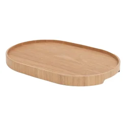 Bosign serving tray curveline medium 26x39 cm, willow Brown Discount