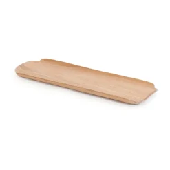 Bosign wooden tray leaf, willow Brown Clearance
