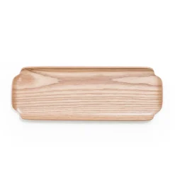 Bosign wooden tray leaf, willow Brown Clearance