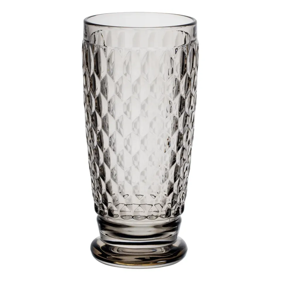 Villeroy & Boch Boston beer glass smoke 40 cl, Smoke Grey New