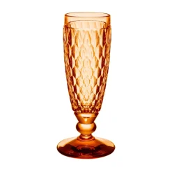 Villeroy & Boch Boston champagne glass 12 cl, Apricot Orange Discount