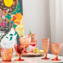 Villeroy & Boch Boston champagne glass 12 cl, Apricot Orange Discount