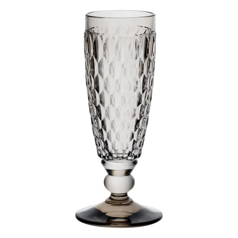Villeroy & Boch Boston champagne glass smoke 15 cl, Smoke Grey Clearance