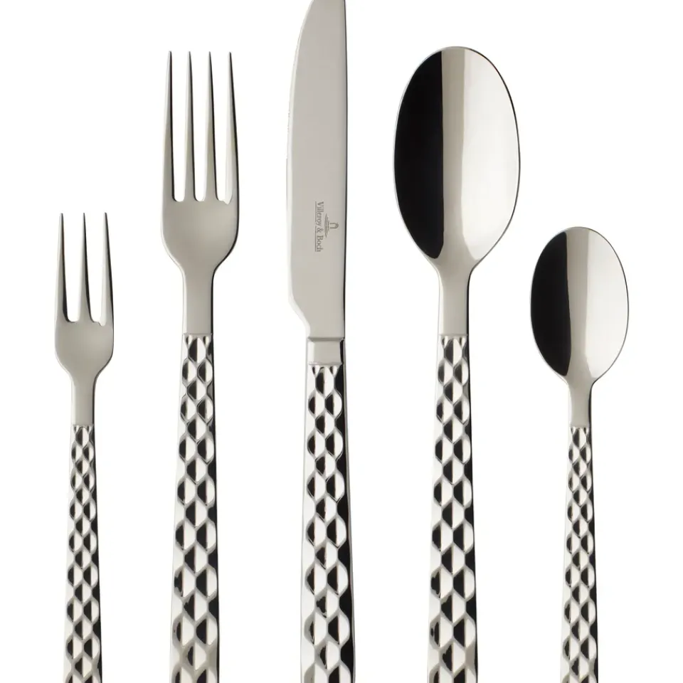 Villeroy & Boch Boston cutlery 30 pieces, Stainless steel Silver-coloured Clearance