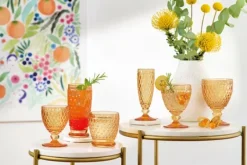 Villeroy & Boch Boston red wine glass 20 cl, Saffron Yellow New