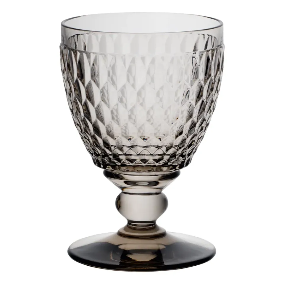Villeroy & Boch Boston water glass on foot 35 cl, Smoke Grey Hot
