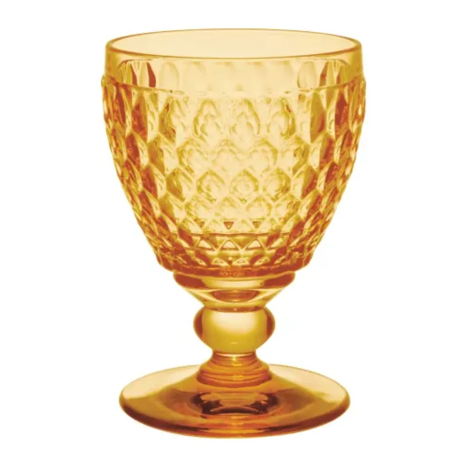 Villeroy & Boch Boston white wine glass 12.5 cl, Saffron Yellow Outlet