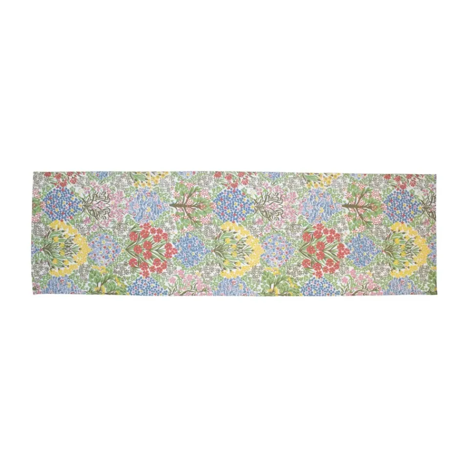 Almedahls Botanic Gardern runner 45x150 cm, Multi-blue MultiBlue Outlet
