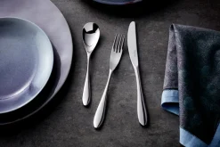 Robert Welch Bourton Bright cutlery, 42 pieces Silver-coloured New