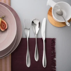 Robert Welch Bourton Bright fork, Stainless steel Silver-coloured Best