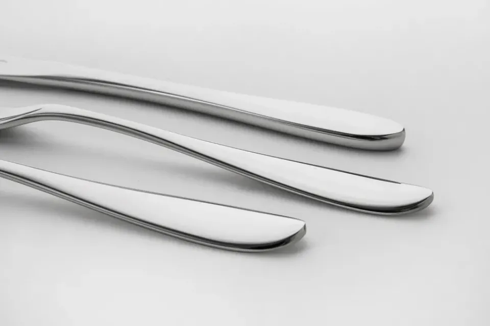 Robert Welch Bourton Bright latté spoon 4 pieces, Stainless steel Silver-coloured Discount