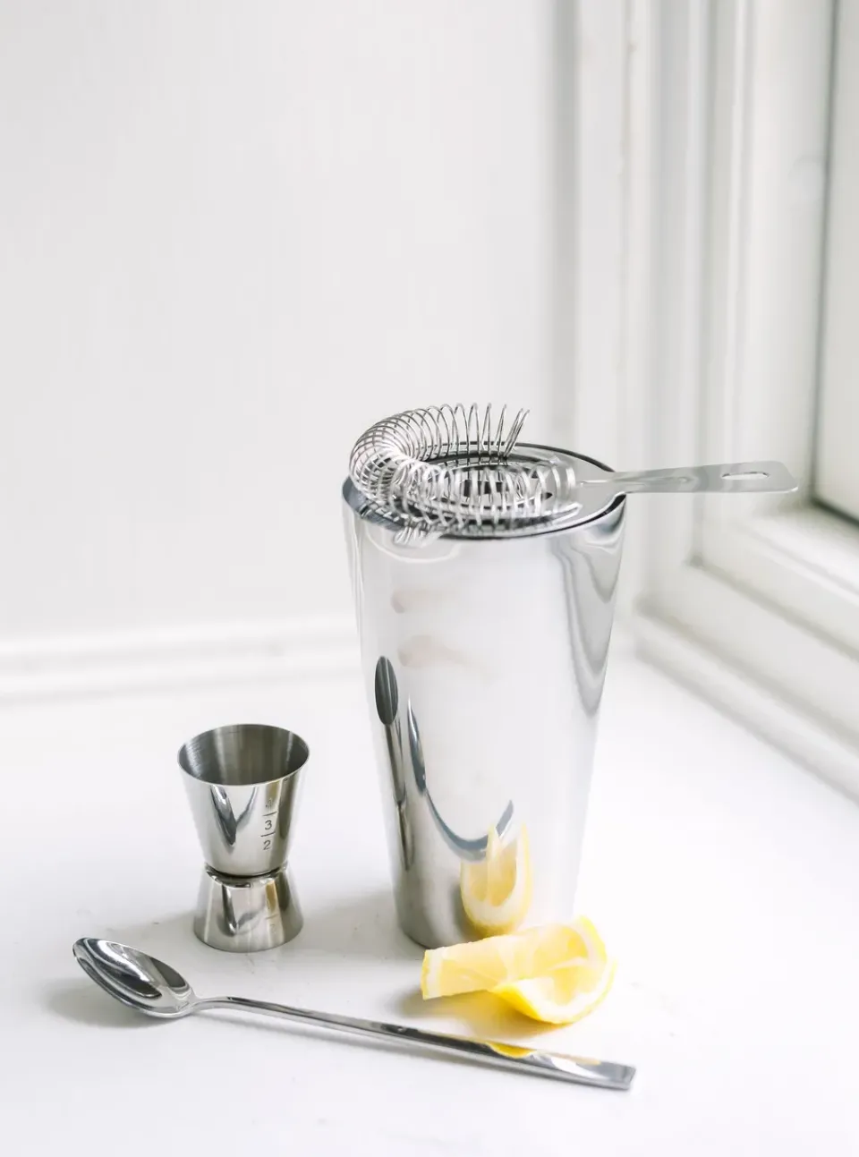 Dorre Braddon measuring glass 4 cl, Stainless steel Silver-coloured Clearance