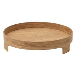 Design House Stockholm Bridge tray, Oak, Ø42 cm Brown New