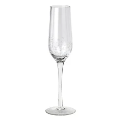 Broste Copenhagen Bubble champagne glass, 20 cl Transparent Hot