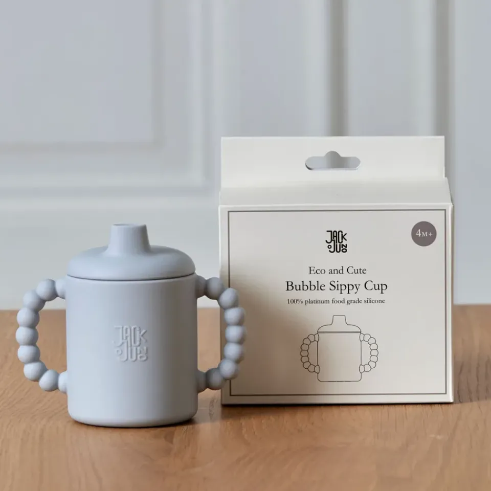 Jack o Juno Bubble sippy cup 15 cl, Glacier Grey Hot