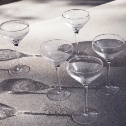 Byon Bubbles champagne glass wide, 26 cl Transparent Online