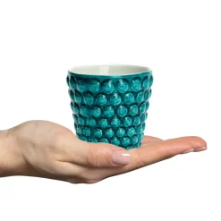 Mateus Bubbles espresso cup 10 cl, Ocean Turquoise