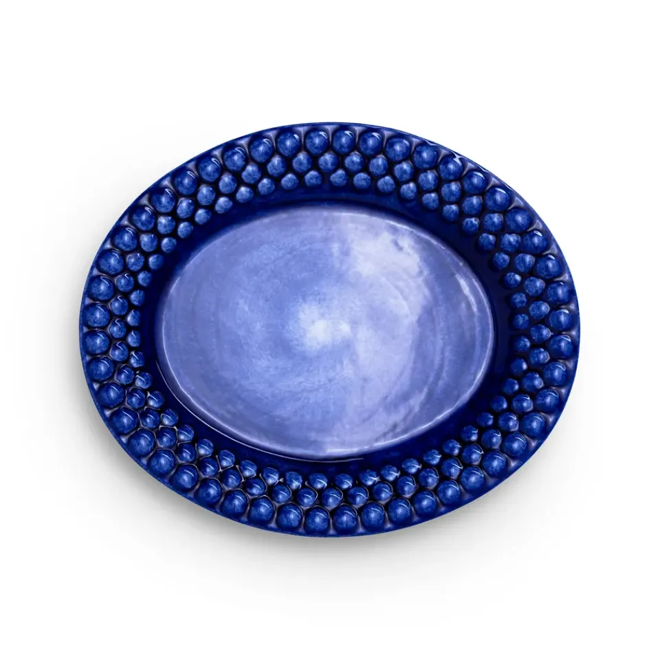 Mateus Bubbles oval plate 20 cm, Blue Outlet