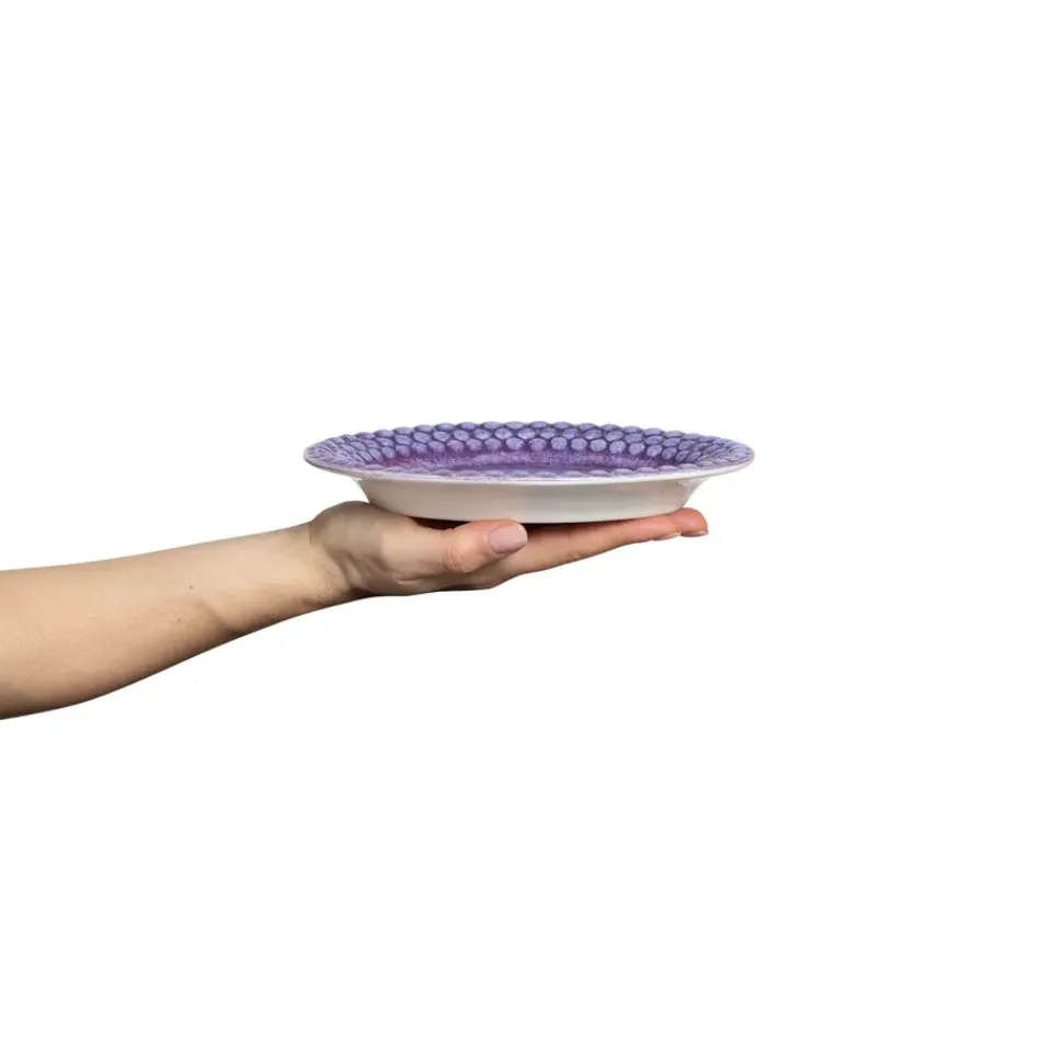 Mateus Bubbles oval plate 20 cm, Violet Purple New