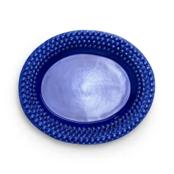 Mateus Bubbles oval saucer 35 cm, Blue Best