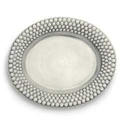 Mateus Bubbles oval saucer 35 cm, Grey Clearance