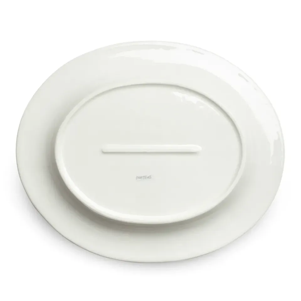 Mateus Bubbles oval saucer 35 cm, Grey Clearance