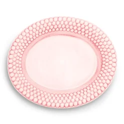 Mateus Bubbles oval saucer 35 cm, light Pink