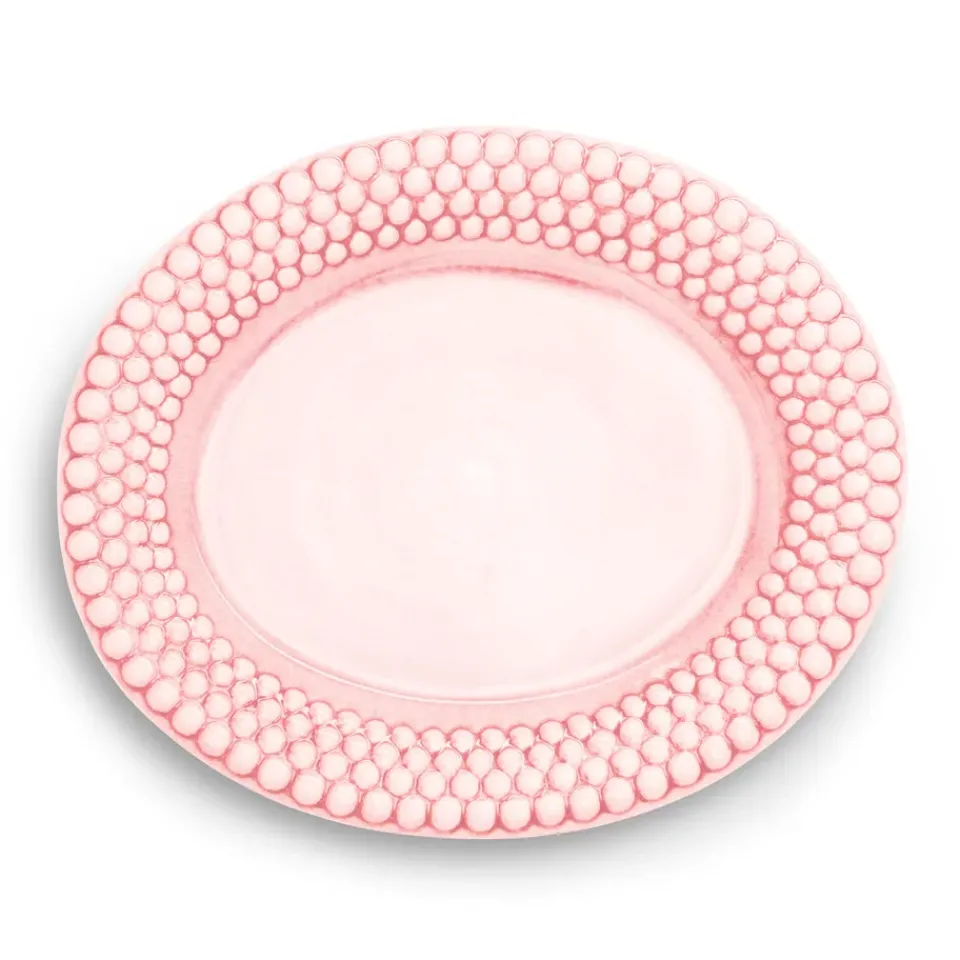 Mateus Bubbles oval saucer 35 cm, light Pink