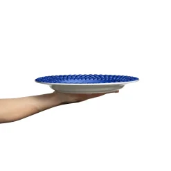 Mateus Bubbles plate 28 cm, Blue Online