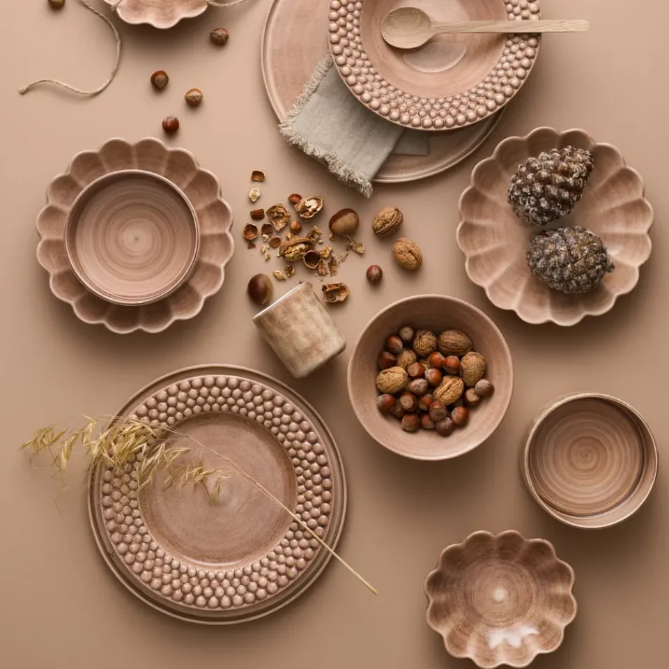 Mateus Bubbles plate 28 cm, cinnamon Brown Best
