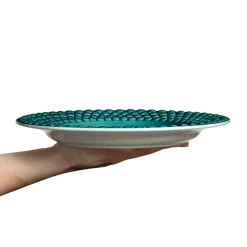 Mateus Bubbles plate 28 cm, Ocean Turquoise Discount