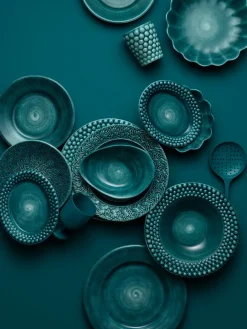 Mateus Bubbles soup plate 25 cm, Ocean Turquoise Sale