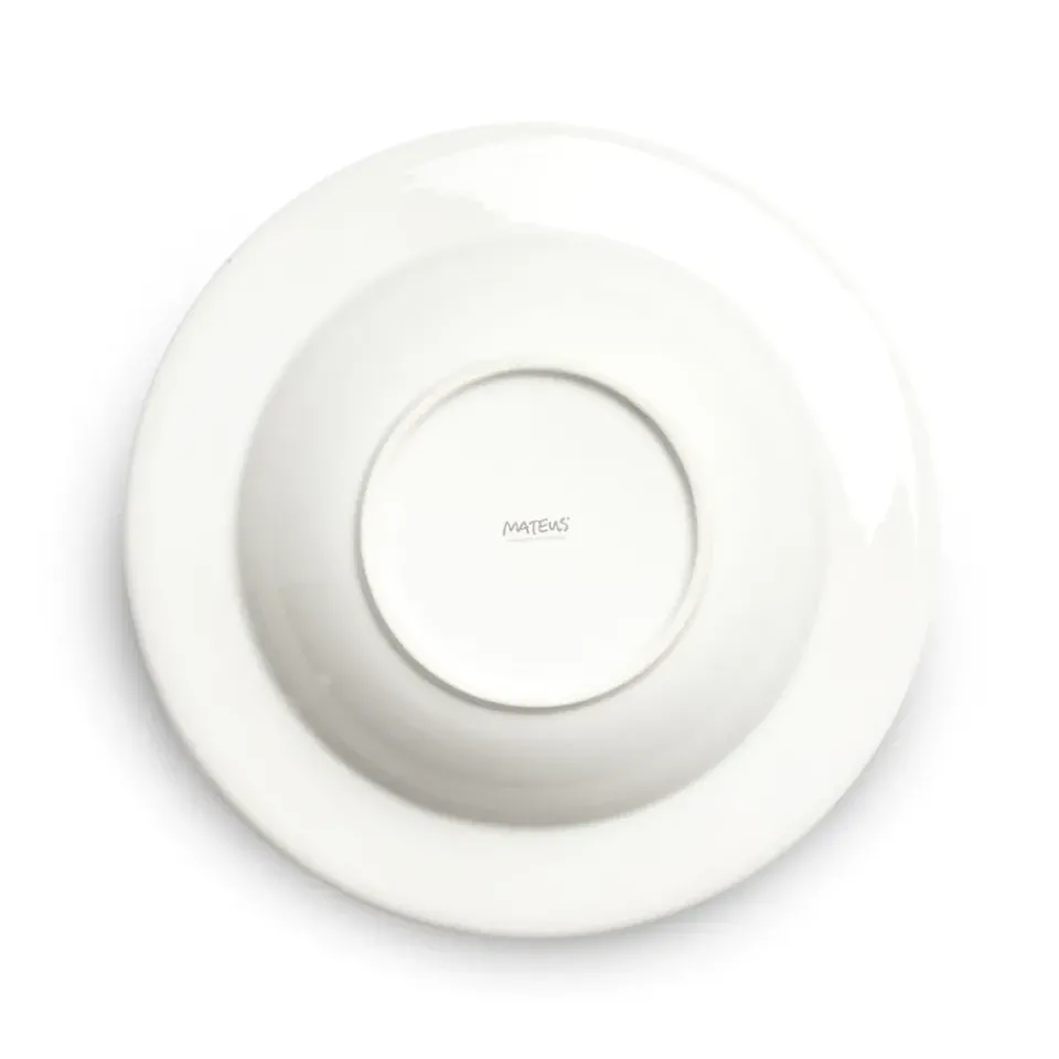 Mateus Bubbles soup plate 25 cm, White Clearance