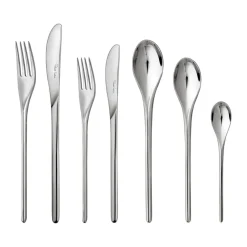 Robert Welch Bud Bright cutlery, 42 pieces Silver-coloured Clearance