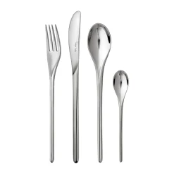 Robert Welch Bud Bright cutlery, 24 pieces Silver-coloured Best