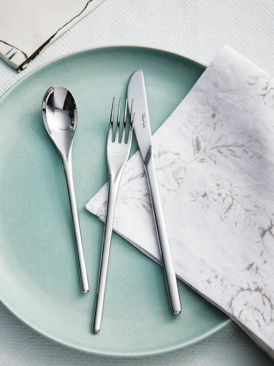 Robert Welch Bud Bright cutlery, 24 pieces Silver-coloured Best