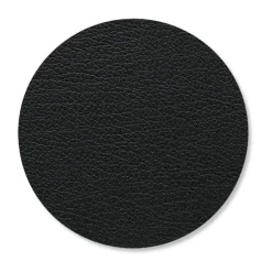LIND DNA Bull coaster circle, Black Discount