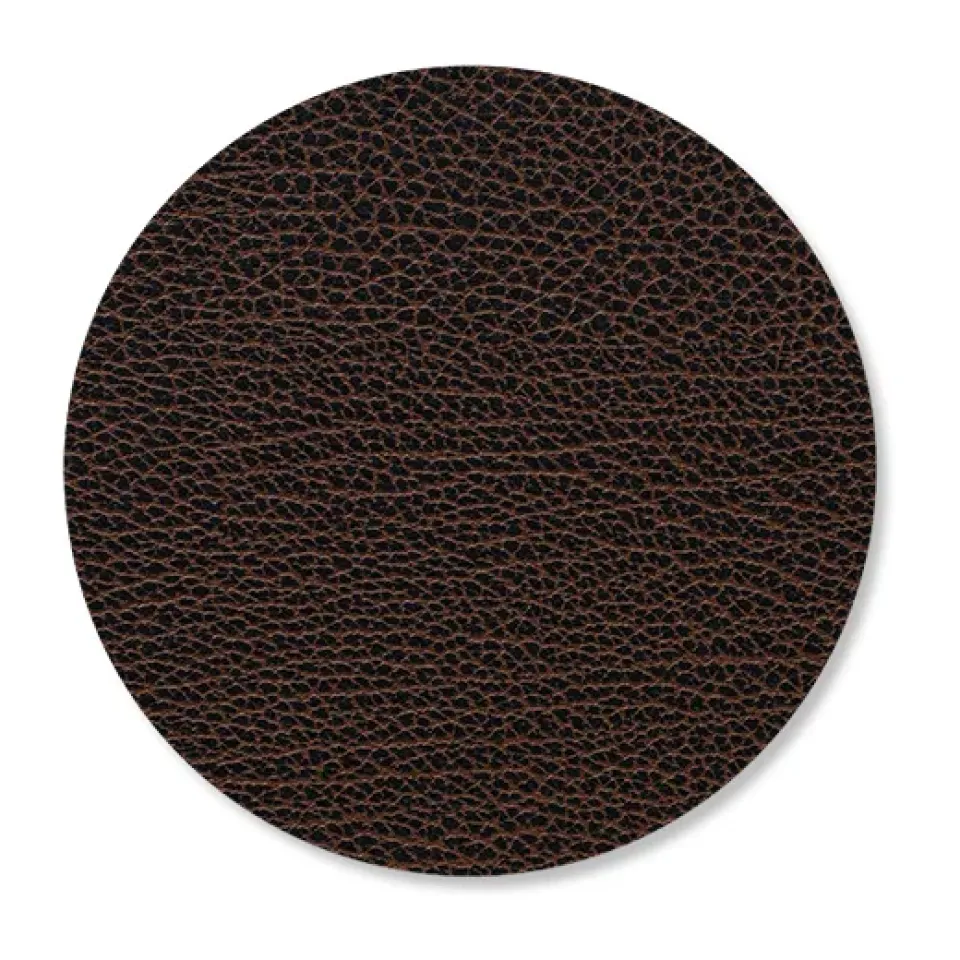 LIND DNA Bull coaster circle, Brown Sale