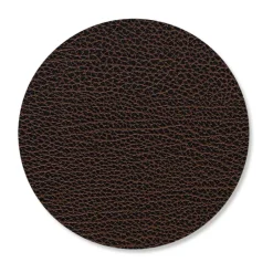 LIND DNA Bull coaster reversible circle 1 pcs, black-brown BrownBlack Sale