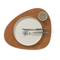 LIND DNA Bull placemat curve, Nature BeigeBrown Outlet