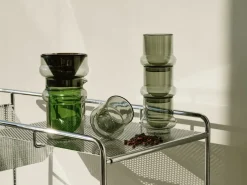 Tom Dixon Bump espresso cup 5 cl 4-pack, Green GreyGreen