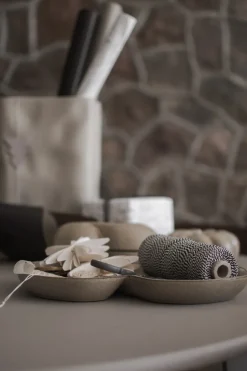 DBKD Bun serving dish 18x30 cm, Beige Online