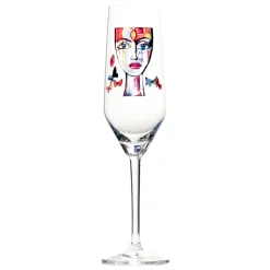 Carolina Gynning Butterfly Messenger champagne glass, 30 cl Multi Clearance