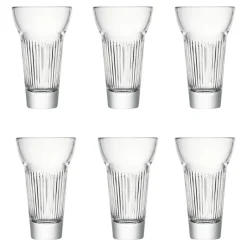 La Rochère Calanque Marius drinking glass 22 cl 6-pack, Transparent